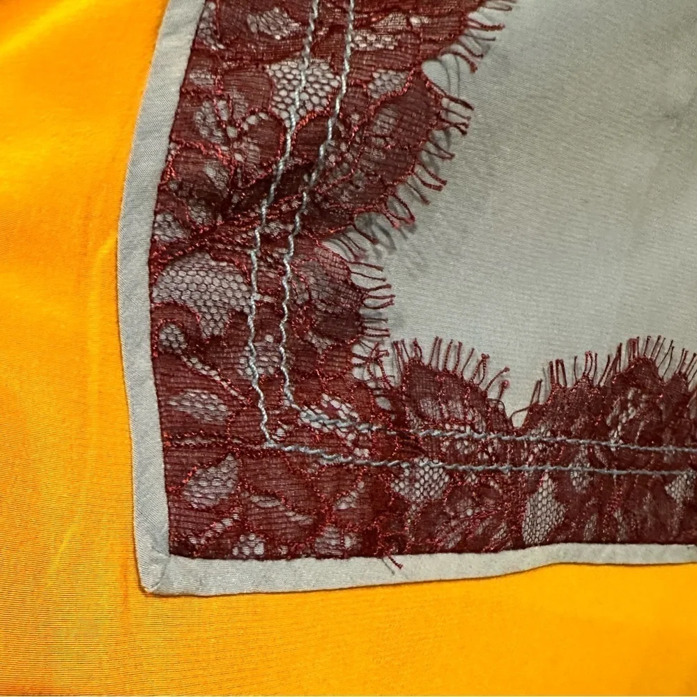 Tory Burch lace silk tunic size 0